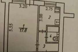 1-к. квартира, ул. Гурьянова, д. 8к1
