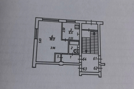 1-к. квартира, ул. Ленина, д. 38