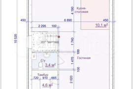 Дом 145 м² на участке 6 сот.