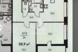2-к. квартира, ул. 65 лет Победы, д. 17