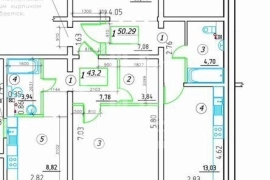 1-к кв. Хрустальная ул., 44к6 (43.0 м²)