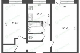 2-к. квартира, ул. Пролетарская, д. 139