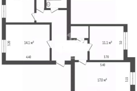 3-к. квартира, ул. Чичерина, д. 10